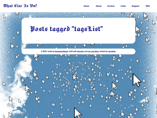 tagged/tagslist screenshot