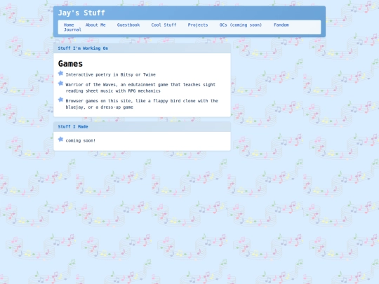 projects screenshot