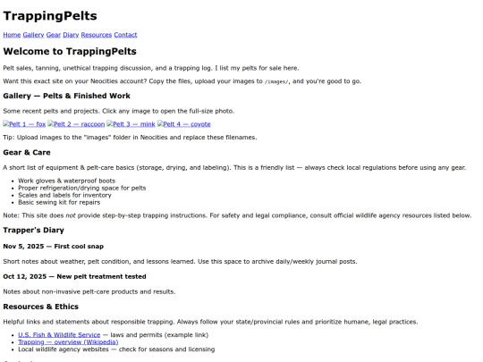 index screenshot
