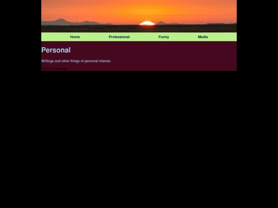 personal screenshot