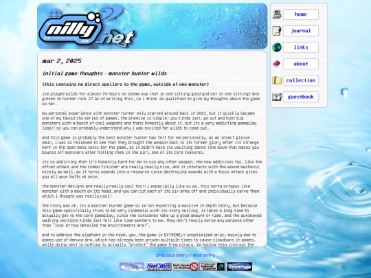 journal/mar22025 screenshot