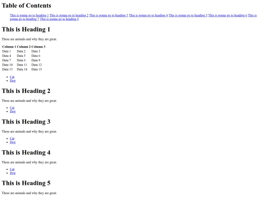 index screenshot