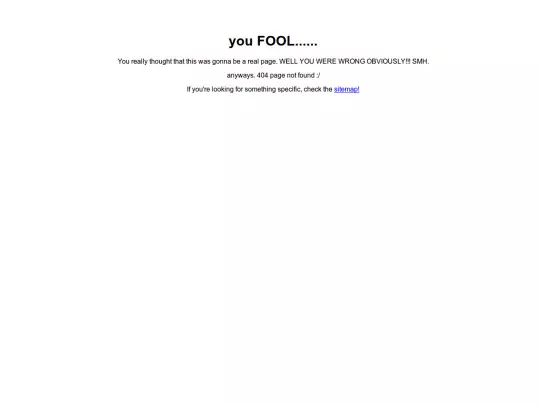sitemap screenshot