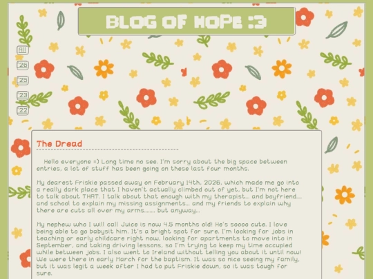blog screenshot