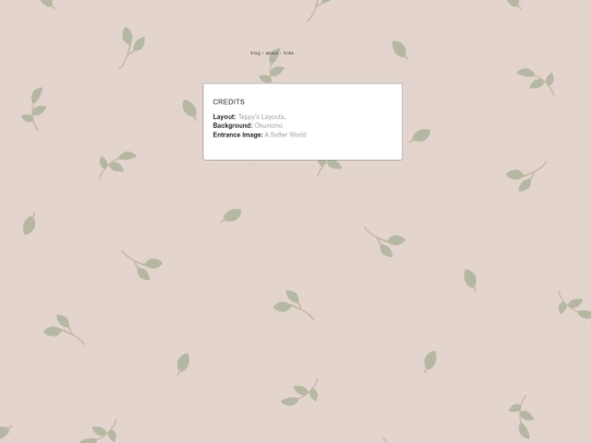 links screenshot