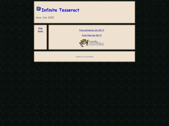 blog screenshot