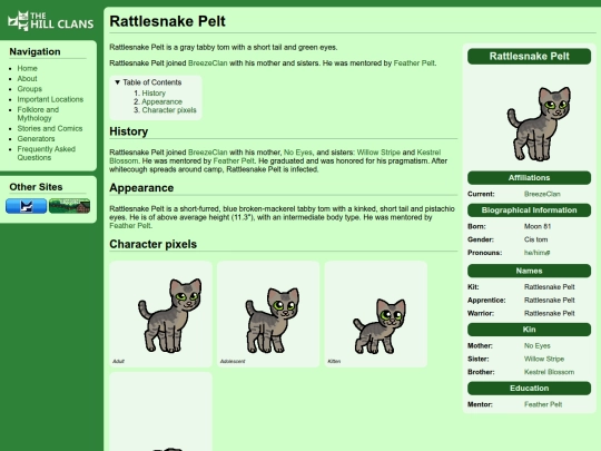 cats/rattlesnake pelt screenshot