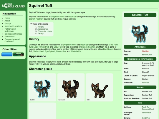 cats/squirrel tuft screenshot