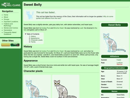 cats/sweet belly screenshot