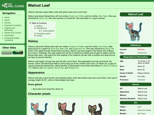 cats/walnut leaf screenshot