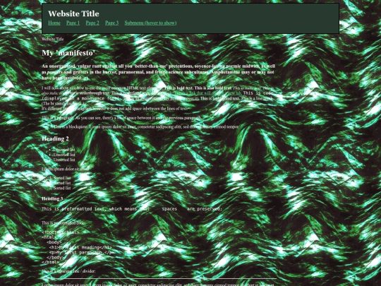 manifesto screenshot
