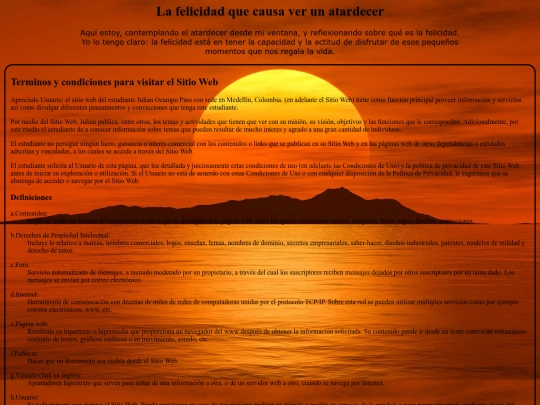 ProgramaciónWeb/Micrositio/Micrositio screenshot