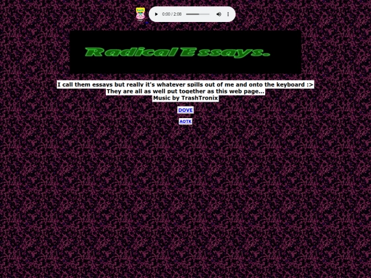 essays screenshot