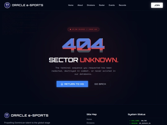 not_found screenshot