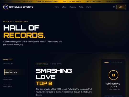 records screenshot