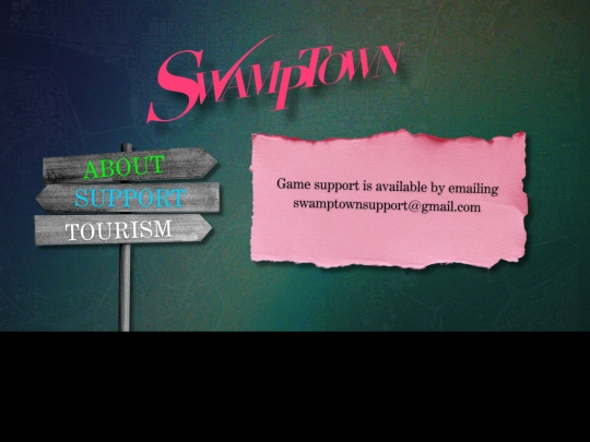 support screenshot