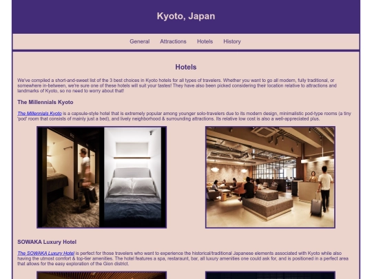 hotels screenshot