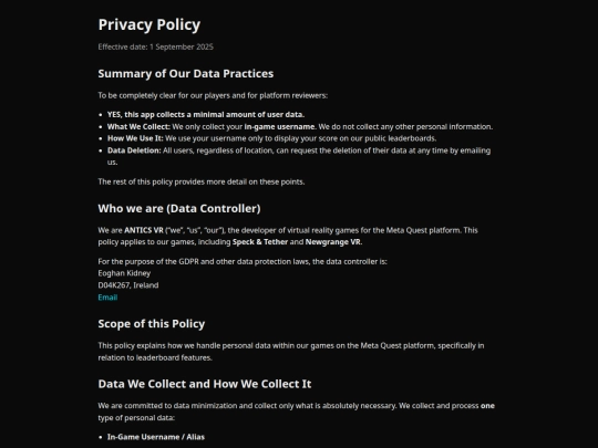 privacy screenshot