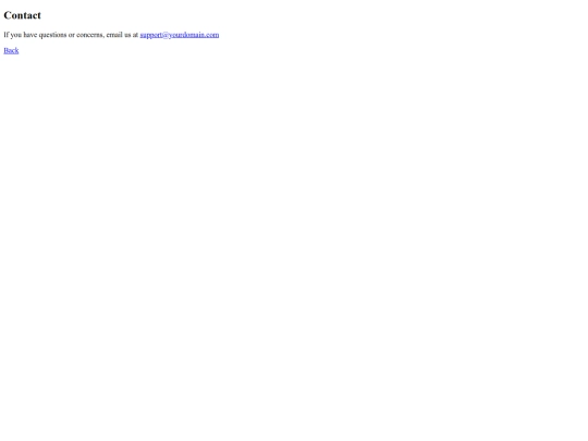 contact screenshot