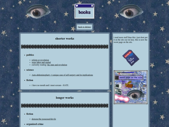 books screenshot