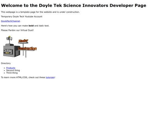 DevPage screenshot