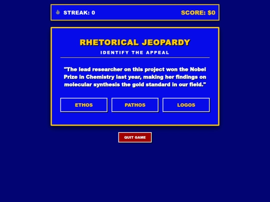 Jeaproady screenshot