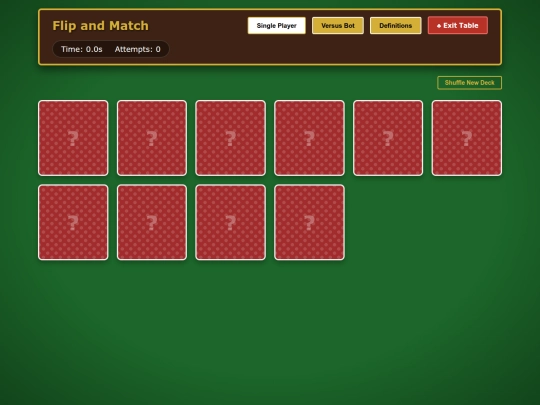 Matching screenshot
