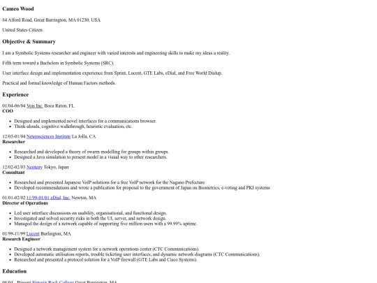 Simons-Rock/favicon/resume screenshot