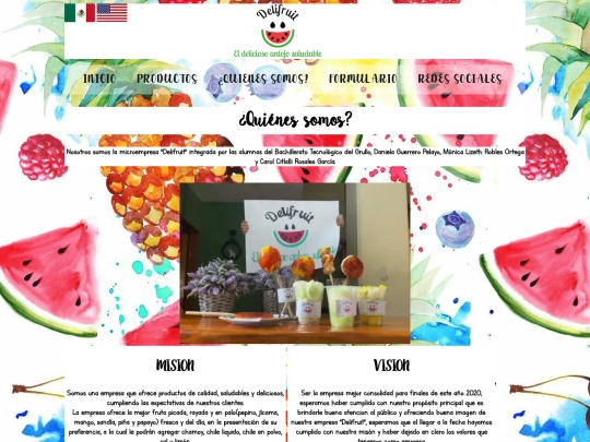 Delifruit/quienesomos screenshot