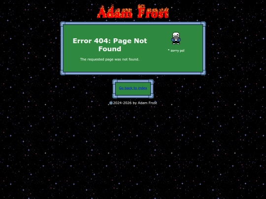 not_found screenshot
