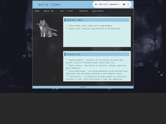 extras screenshot