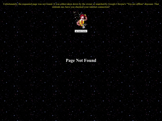 not_found screenshot
