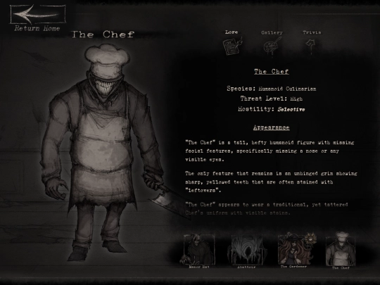 Lore/Entities/Chef screenshot