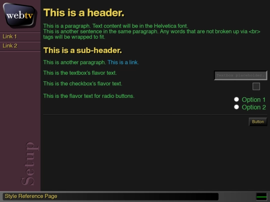 PageStyleTest screenshot