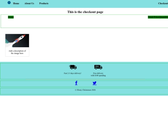checkout screenshot