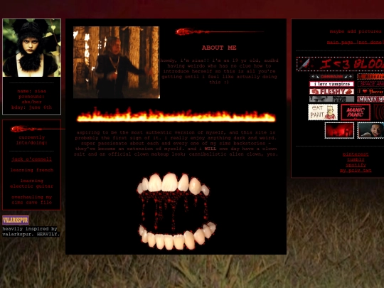 aboutme screenshot