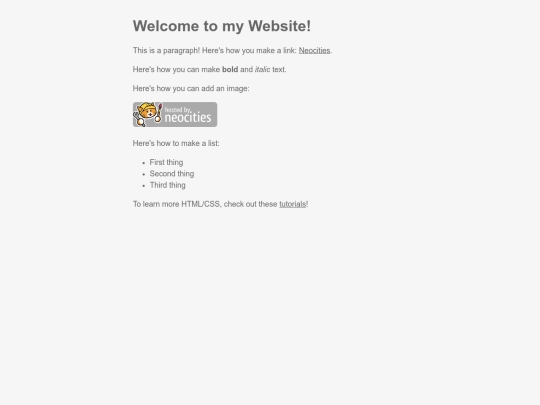 welcome screenshot