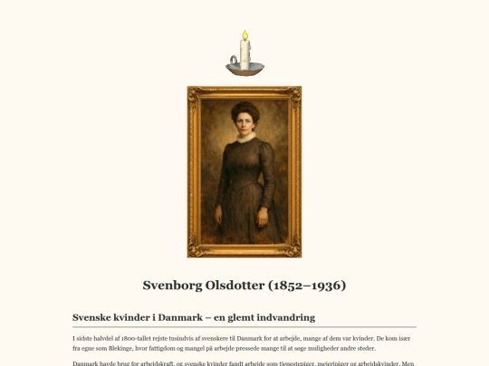 SvenborgOlsdotter screenshot