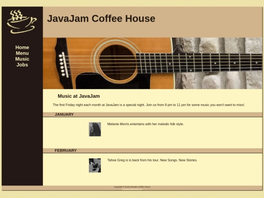 screenaddict/public_html/javajam/ch9/music screenshot