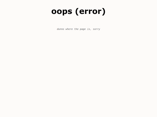 not_found screenshot