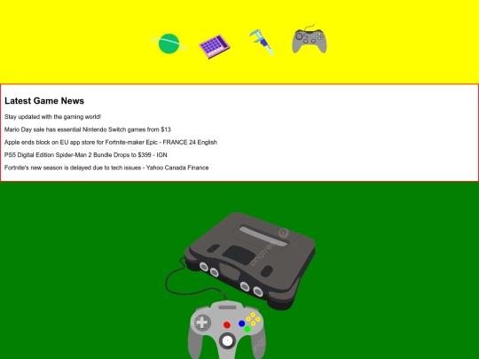 Page-For-Gamers screenshot