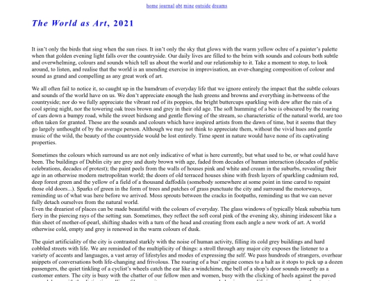 theworldasart screenshot