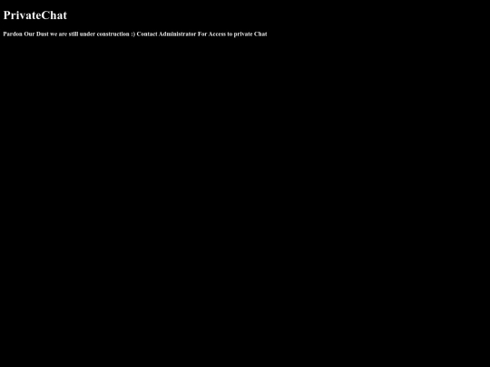 PrivateChatroom/PrivateChat screenshot