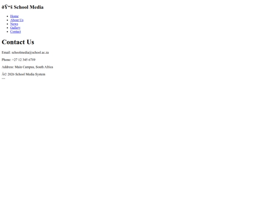 Contact screenshot