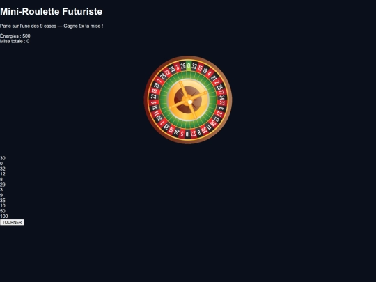 roulette screenshot