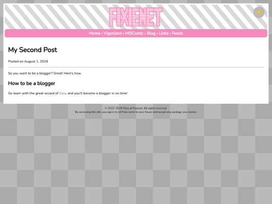 blog/second-post screenshot