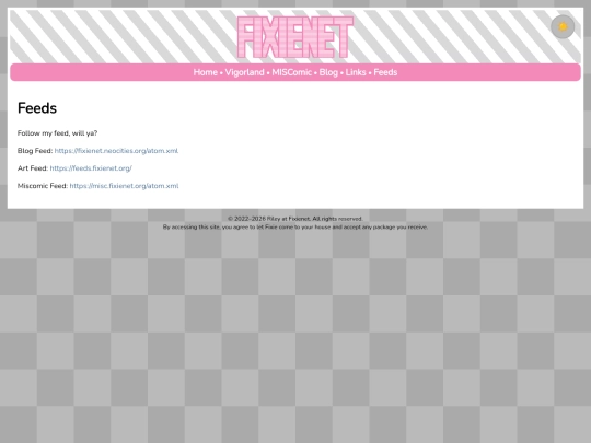 feeds screenshot