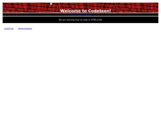 studentSites screenshot