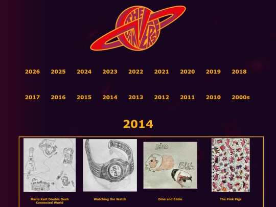 ArtTimeline2014 screenshot