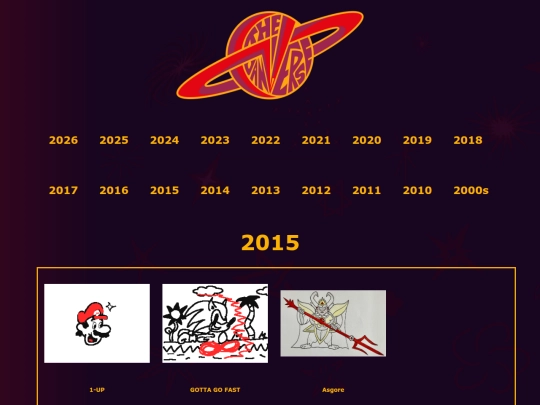 ArtTimeline2015 screenshot